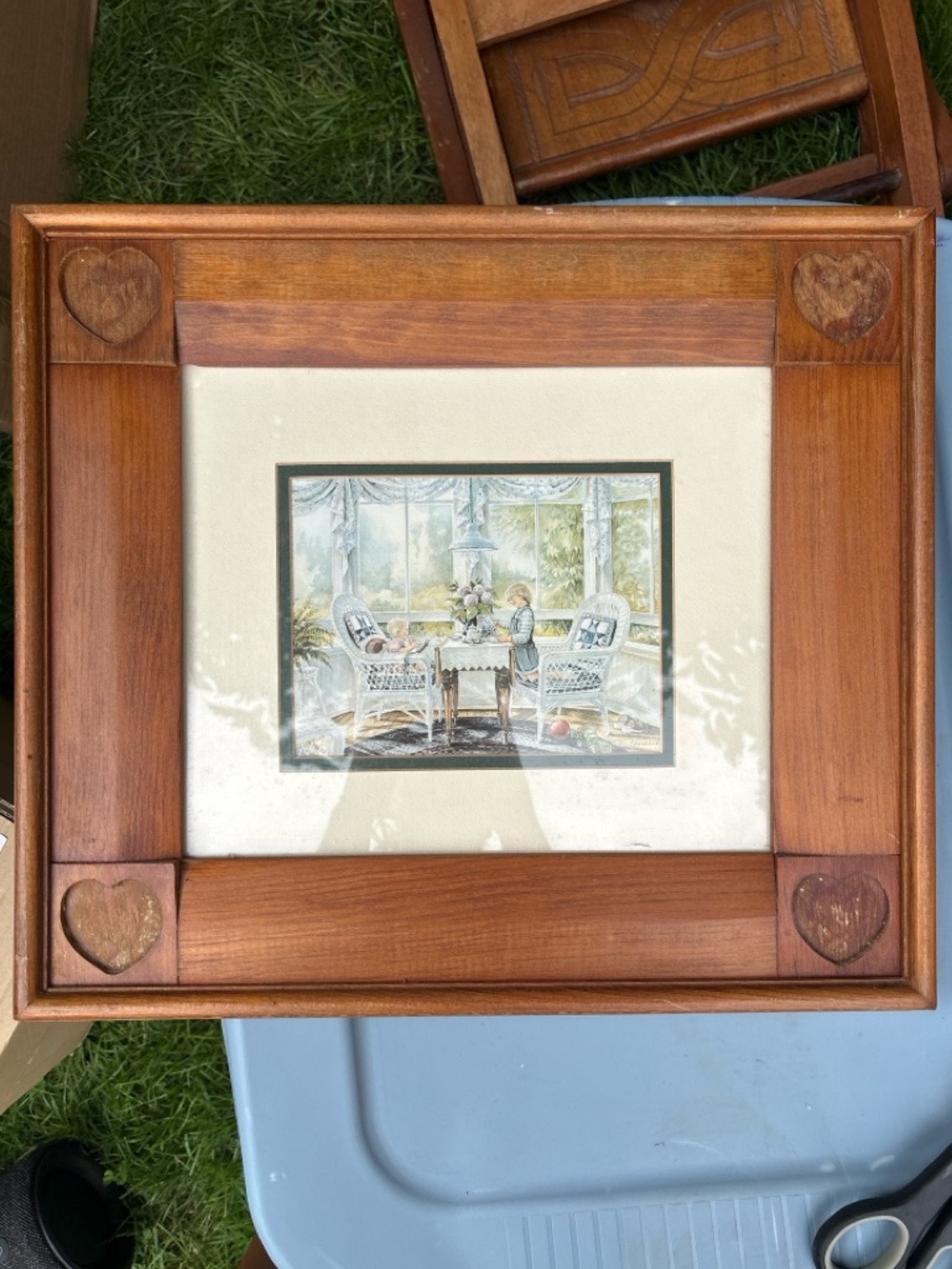 Trisha Romance “Tea Party” Framed Print